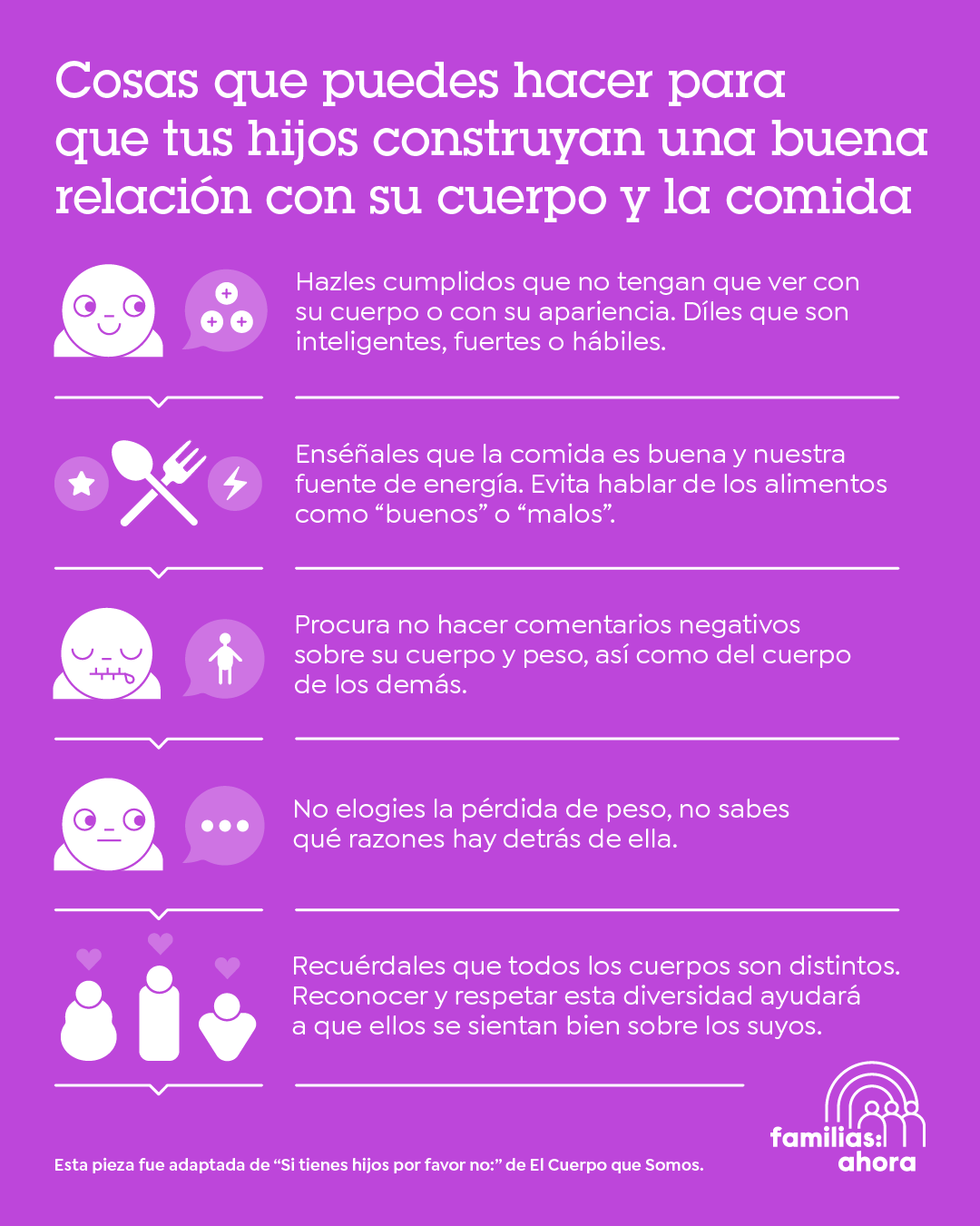 Cosas Que Puedes Hacer Para Que Tus Hijos Construyan Una Buena Relación Con Su Cuerpo Y La 